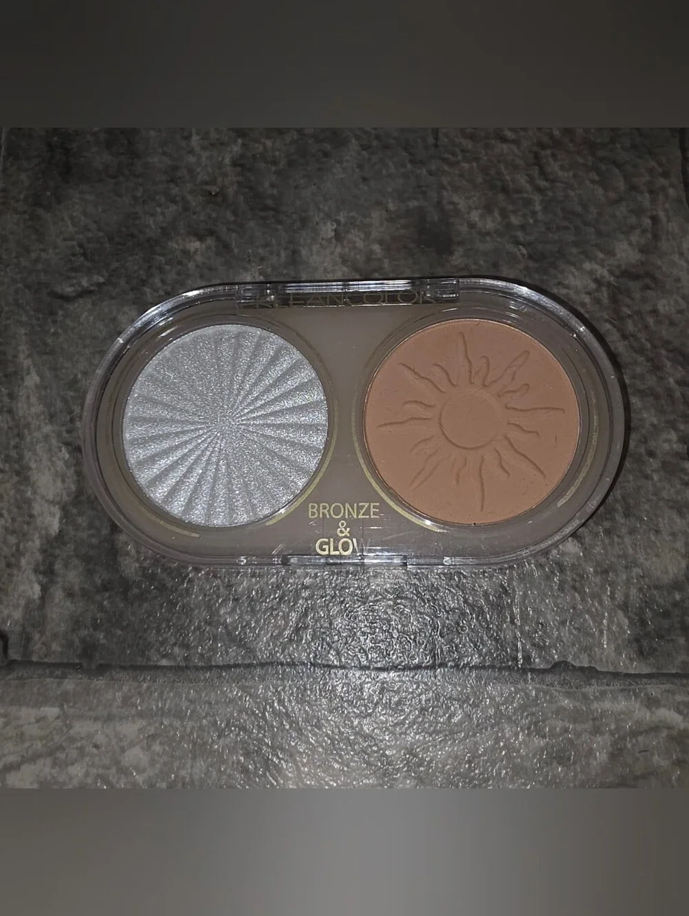 Kleancolor Bronze & Glow Duo - Queen Bee 0.29oz BNIB Discontinued